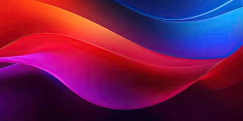 Fototapeta premium Colorful gradient lines and movement background. Abstract lines wallpaper. Color wave illustration.