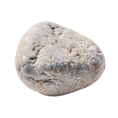 Fototapeta premium river stone on transparent background ,generative ai