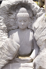 Buddha in stone