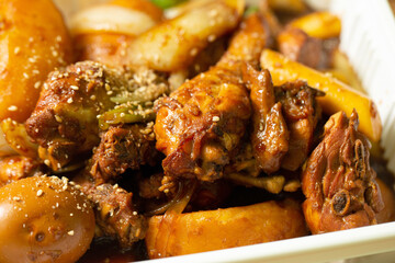 Braised Spicy Chicken with Vegetables