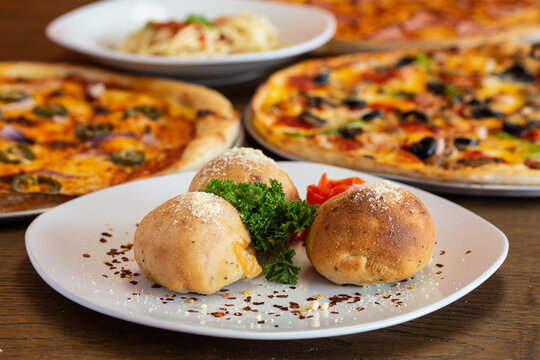 pizza bombs