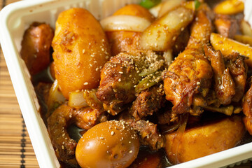 Braised Spicy Chicken with Vegetables