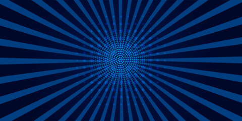 abstract radial blue gradient vector background