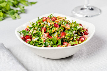 salad with pomegranate 