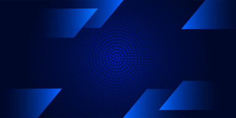 abstract radial blue gradient vector background
