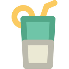 Wine Glass Bold Vector Icon

