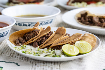 tacos de carne asada