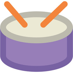 Drum Bold Vector Icon

