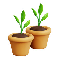 Composting Day 3D Icon
