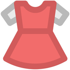 Modern icon vector of sports shirt 