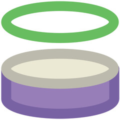 Customizable icon design of facial cream 