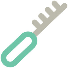 Mascara Brush Bold Vector Icon

