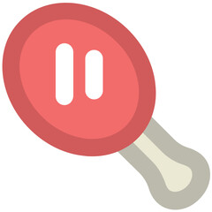 Pedestal Mirror Bold Vector Icon

