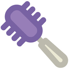 Mascara Brush Bold Vector Icon

