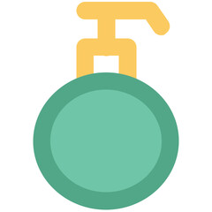 Creatively designed icon of perfume 