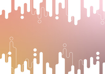 Abstract modern style gradient orange dynamic presentation background