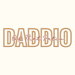 Daddio Of That Patio Retro Father’s Day T-Shirt Design