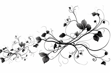 Amazing and classy image of holly flower generated by AI