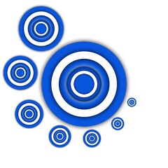 abstract background with circles