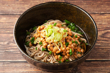 納豆蕎麦