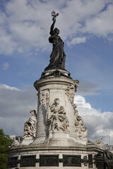 Fototapeta premium Statue de la République à Paris