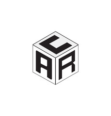 Obraz premium These vectors are cube letter logo design in white background. 