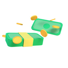 Creative Collection of 3D Money Icons for Your Designs