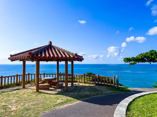 沖縄県南城市知念岬公園の東家