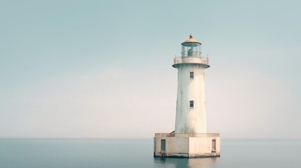 Fototapeta na wymiar Lighthouse. Designes using generative ai. 