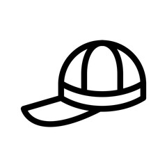 Cap Icon Vector Symbol Design Illustration