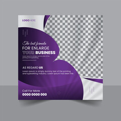 Corporate Business Social Media Post Design