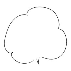 ペンの手書きフキダシ