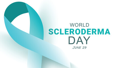 World Scleroderma day. background, banner, card, poster, template. Vector illustration.