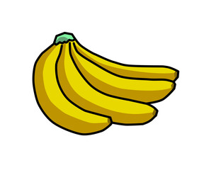 illustration of bananas
