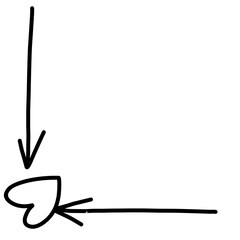 Hand Drawn Doodle Corner 