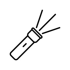 Flash light icon,vector illustration. vector flash light icon illustration isolated on White background.eps