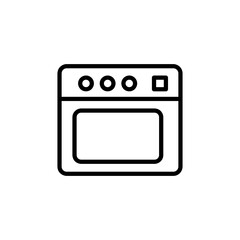 Oven icon,vector illustration. flat Ovan symbol on white background..eps