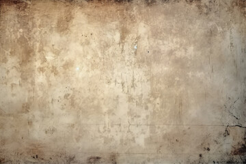 Fototapeta na wymiar Antique Plastered Dirty Wall As A Background For Graphic Works Created With The Help Of Artificial Intelligence