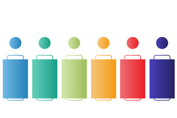 Infographic template for business. Modern Timeline diagram with journey concept, presentation vector infographic with PNG transparent background.