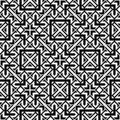 Seamless models. Modern stylish texture. Monochrome, simple. Vector.