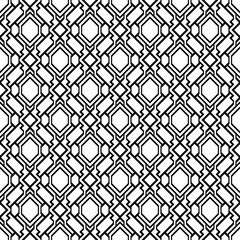 Seamless models. Modern stylish texture. Monochrome, simple. Vector.