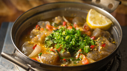 こんにゃくのアヒージョ