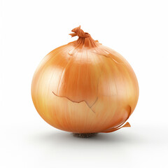 Onion vegetable isolated spice image on white background