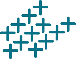 Obraz premium tosca cross icon