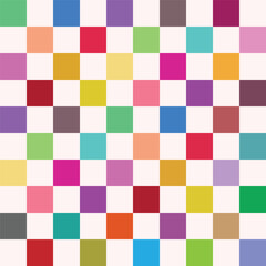Colored Seamless Check Pattern