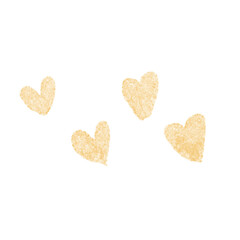 Hand drawn hearts, minimal hearts for planners.