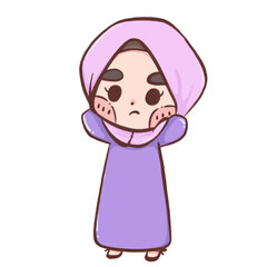 cute Muslim girl