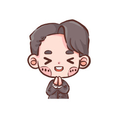 cute manager hand drawn