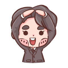 cute manager hand drawn