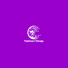 Logo Vector for healthy Mushroom Therapy